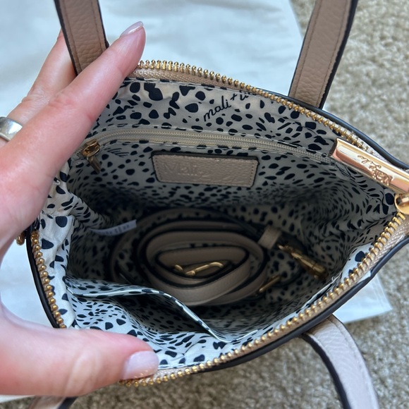 Mali & Lili Taupe Mini Crossbody Bag - Picture 5 of 5